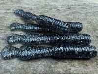 Esche Great Fish GF2 Leech 60mm 1.8g - no scent - glitter graphite