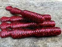 Esche Great Fish GF2 Leech 60mm 1.8g - no scent - glitter red