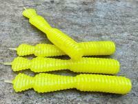 Esche Great Fish GF2 Leech 60mm 1.8g - no scent - yellow