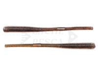 Esche Live Target Finesse Tail Worm 11.4cm - Brown/Black