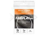 Cortland Fairplay Pro Nylon Tapered Leader | Clear | 9ft | 3X - 5.5 LB