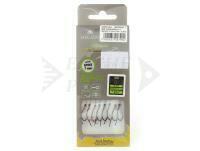Mikado Method Feeder Rigs Braid Barbless MF13 with bayonet 10cm - #4