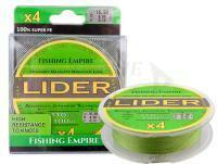 Trecciato Fishing Empire Lider X4 100m green - 0.18mm