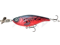Esca Headbanger Cranky Shad 76mm 16g Slow sink - Red/Black