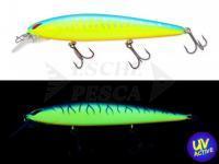 Esca dura Nories Laydown Minnow MID 110 - 112mm 18g BR-137 Blue Chart Tiger