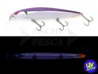 Esca dura Nories Laydown Minnow MID 110 - 112mm 18g BR-297 Live Purple Wakasagi