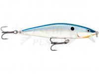Esche Rapala Flat Rap 8cm 7g - Silver Blue (SB)