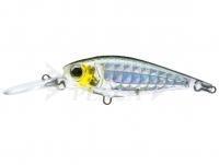 Esca Yo-zuri 3DR-X Shad 60mm 6g - R1438-PSBL Prism Silver Black
