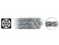 Dragon Surfstrand 7x7 Clear Silver 35cm 9kg
