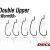 Decoy Double Upper Worm99