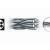 Dragon Surfstrand 1x7 Clear Silver
